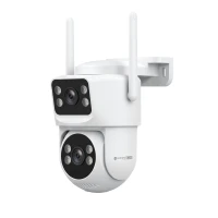 Kruger&Matz KM2217 Venkovní Wi-Fi kamera Connect C120, 8 Mpx, Tuya, IP66, bílá