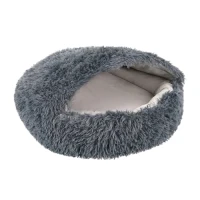 Purlov 28004 Ležadlo pre psa a mačku 70 x 60 cm, 2 v 1, sivé