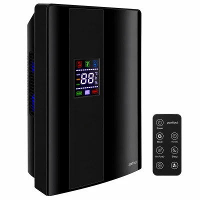 Zortiva 28274 Odvlhčovač vzduchu 90 W, 2000 ml, diaľkové ovládanie, čierny