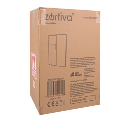 Zortiva 28274 Odvlhčovač vzduchu 90 W, 2000 ml, diaľkové ovládanie, čierny