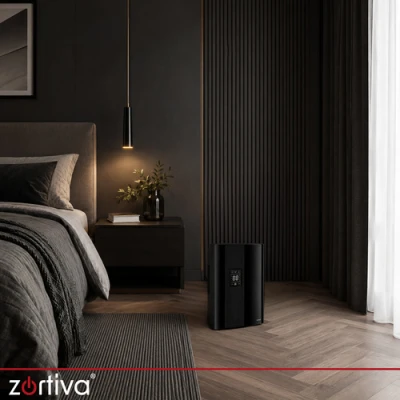 Zortiva 28274 Odvlhčovač vzduchu 90 W, 2000 ml, diaľkové ovládanie, čierny