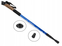 Verk 14010 Treková palica skladacie korok 1 ks modrá
