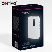 Zortiva 28266 Odvlhčovač vzduchu 2 v 1, 90 W, 1800 ml, dálkové ovládání, bílý