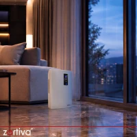Zortiva 28266 Odvlhčovač vzduchu 2 v 1, 90 W, 1800 ml, dálkové ovládání, bílý