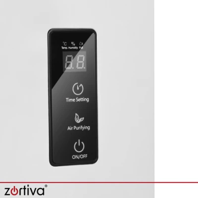 Zortiva 28266 Odvlhčovač vzduchu 2 v 1, 90 W, 1800 ml, dálkové ovládání, bílý