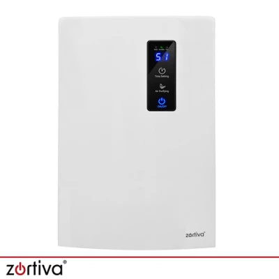 Zortiva 28266 Odvlhčovač vzduchu 2 v 1, 90 W, 1800 ml, dálkové ovládání, bílý