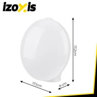 Izoxis 27784 Svetelný budík so simuláciou východu slnka, s FM rádiom, biely
