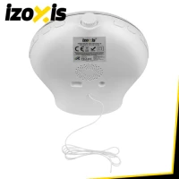 Izoxis 27784 Svetelný budík so simuláciou východu slnka, s FM rádiom, biely