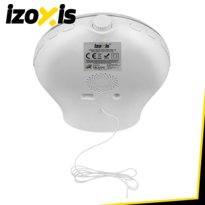 Izoxis 27784 Svetelný budík so simuláciou východu slnka, s FM rádiom, biely