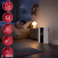 Zortiva 28275 Odvlhčovač vzduchu 90 W, 2000 ml, dálkové ovládání, bílý