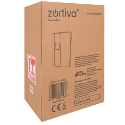 Zortiva 28275 Odvlhčovač vzduchu 90 W, 2000 ml, dálkové ovládání, bílý