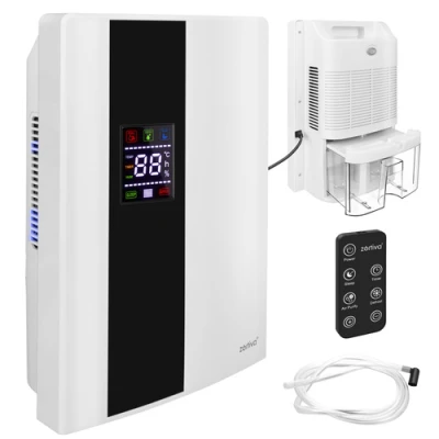 Zortiva 28275 Odvlhčovač vzduchu 90 W, 2000 ml, dálkové ovládání, bílý