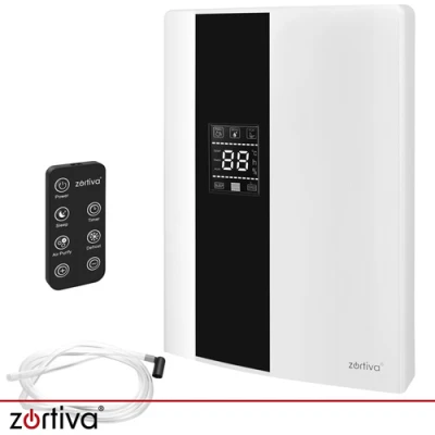 Zortiva 28275 Odvlhčovač vzduchu 90 W, 2000 ml, dálkové ovládání, bílý