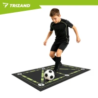 Trizand 27726 Fotbalová tréninková podložka 60 x 90 cm, černo-zelená