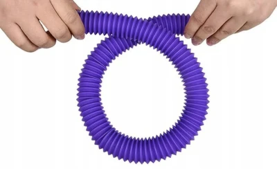 Kruzzel 19741 Stavebná sada natahovacích trubičiek proti stresu 16,5 - 51 cm, 100 ks