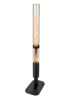 GORDON G1555 Terasový ohřívač na pelety s efektem plamene 3,6 kW, černý