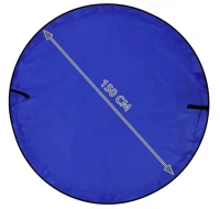 Kruzzel Hrací deka, vak na hračky 2v1 150 cm modrá