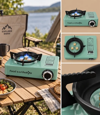 GORDON G1516 Turistický plynový vařič 3500 W s kufrem