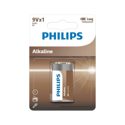 Philips BAT0679 Alkalická baterie 6LR61, 1 ks