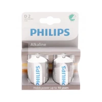 Philips BAT0678 Alkalická batéria LR20, 2 ks