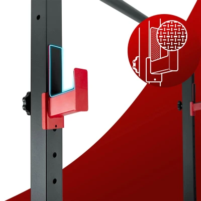 Neo-Sport 130400 Multifunkčný stojan na činky s hrazdou Apex Frame, nosnosť až 300 kg