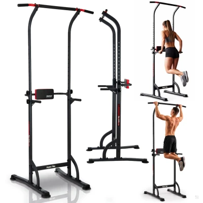 Neo-Sport 130300 Samostatne stojaca multifunkčná hrazda Apex Dip, nosnosť 100 kg