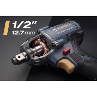 Humberg HM-442 Akumulátorový rázový utahovák 21 V, 850 Nm, 4 Ah, sada v kufru