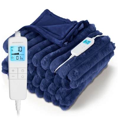 Berdsen BD-963 Elektrická vyhrievaná deka 180 x 160 cm, 160 W, modrá