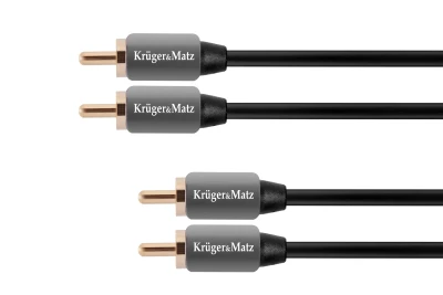 Kruger&Matz KM0305 Kabel 2RCA-2RCA 1,8 m
