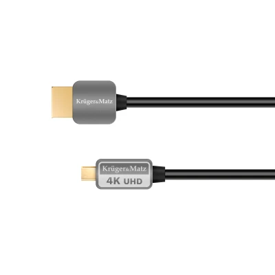 Kruger&Matz KM0328 Kabel HDMI - micro HDMI (A-D) 3,0 m