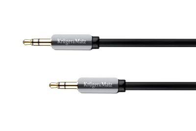 Kruger&Matz KM0312P Kabel jack 3,5 mm 1,0 m