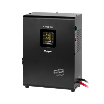Rebel RB-4013 POWER-1000 nástěnný záložní zdroj 12V/230V s čistou sinusoidou 1000VA/700W