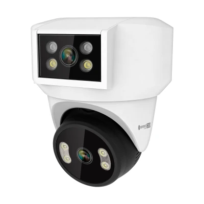 Kruger&Matz KM2221 Connect C180 Wi‑Fi PTZ kamera 360° s 2 objektivy