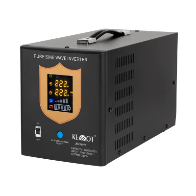 Kemot URZ3407B Záložný zdroj PROsinus-2000 – menič s čistým sínusom 12V/230V 2000VA/1200W