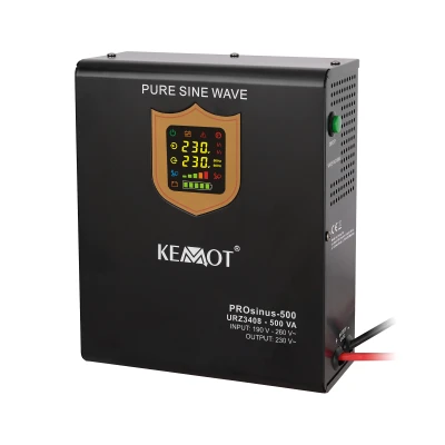 Kemot URZ3408 PROsinus-500 nástěnný záložní zdroj 12V/230V 500VA/300W (čistá sinusoida)