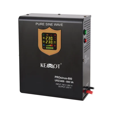Kemot URZ3409 PROsinus-800 nástěnný záložní zdroj s čistou sinusovkou 12V/230V 800VA/500W