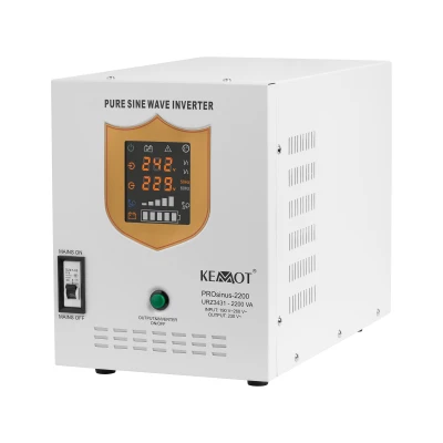 Kemot URZ3431 PROsinus-2200 záložní zdroj - čistá sinusovka, nabíjení 12V/230V 1600 W
