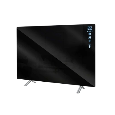 Berdsen BD-984 Infračervený skleněný topný panel 600 W, Wi-Fi, dálkové ovládání, černá