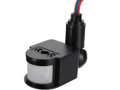 Verk 12410 PIR senzor pohybu a soumraku 230 V, 180°, černý
