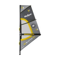 Rebel RBA-4513 Paddleboard SUP s plachtou, windsurfing, příslušenství, 305 cm, 120 kg, šedý, bazar