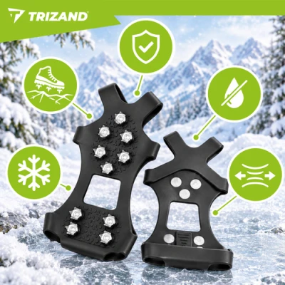 Trizand 28533 Protisklzové podložky XL, veľkosť 45 – 48, 10 hrotov