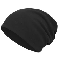 Trizand 28066 Zimná unisex čiapka s fleecovou podšívkou, čierna