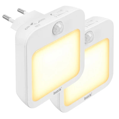 Izoxis 28127 LED nočné svetlo s pohybovým senzorom, 2 ks