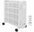 Kaminer 28477 Elektrický olejový radiátor 2500 W, 11 žeber, WiFi, bílý