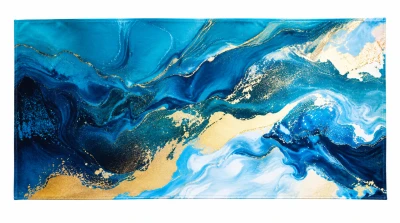 Gordon H72 Plážová osuška rychleschnoucí z mikrovlákna, mramor, 100 x 180 cm