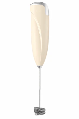 Verk 07391 Elektrický napenívač mlieka, 2 x AA batérie, 22 cm, béžový