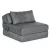 ModernHome DA001-4 Rozkládací pěnová pohovka 190 x 70 cm, 2 v 1, šedá