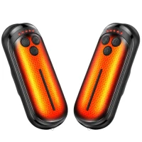 Trizand 28182 Elektrický ohrievač rúk, 5 teplotných stupňov, dobíjateľný cez USB-C, 2 ks
