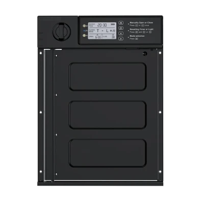 APT DA265C Automatické dvere do kurníka, solárny panel, diaľkové ovládanie, 3000 mAh
