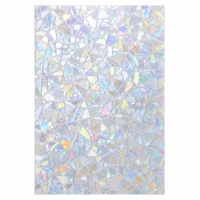 APT DA658 Dekorativní okenní fólie s efektem duhové vitráže 3D, 60 x 200 cm
